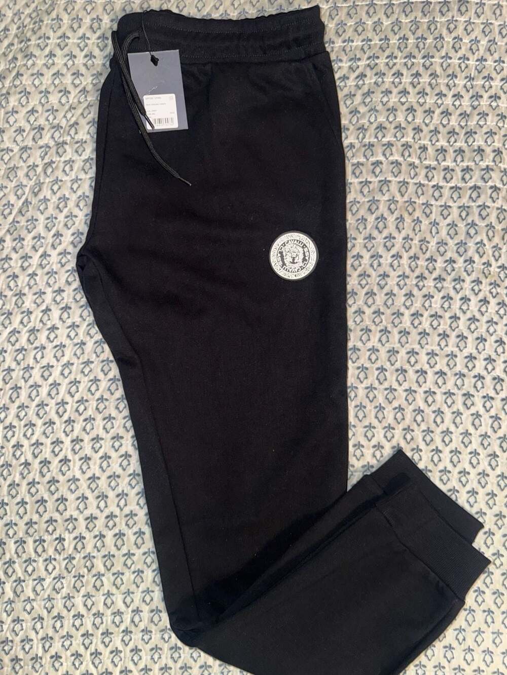 Cavalli Class Man Jogging Pants Black Size XXL